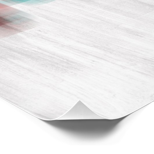 Phoenix Arizona Skyline Perfect Poster (Hoek)