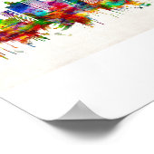 Phoenix Arizona Skyline Poster (Hoek)