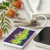 Phoenix Arizona Skyline Sleutelhanger (Voorkant Rechts)