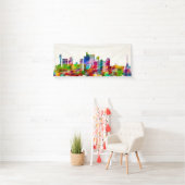 Phoenix Arizona Skyline Spandoek (Insitu)
