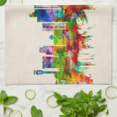 Phoenix Arizona Skyline Theedoek (Gevouwen)