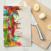 Phoenix Arizona Skyline Theedoek (Quarter Fold)