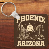 Phoenix, Arizona Sleutelhanger (Voorkant)