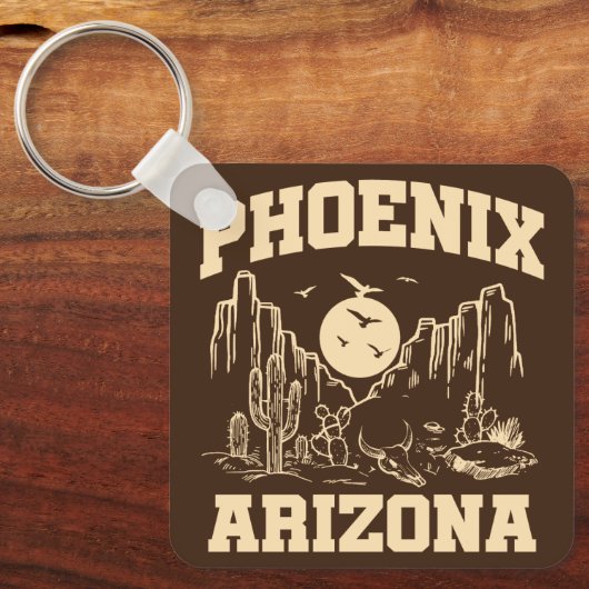 Phoenix, Arizona Sleutelhanger (Voorkant)