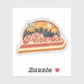 Phoenix, Arizona Sticker (Vel)
