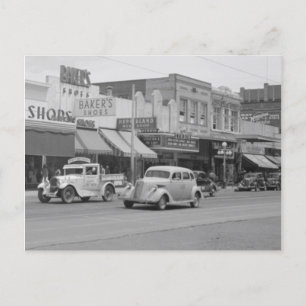 Phoenix, Arizona, Street Scene 1940 Briefkaart