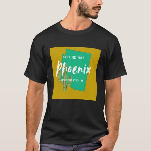 Phoenix, Arizona T-shirt (Voorkant)