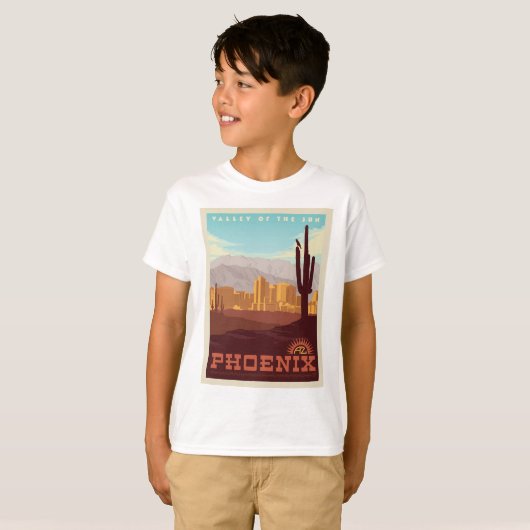 Phoenix, Arizona T-shirt (Voorkant volledig)