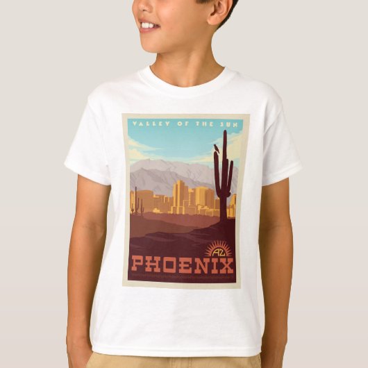 Phoenix, Arizona T-shirt (Voorkant)