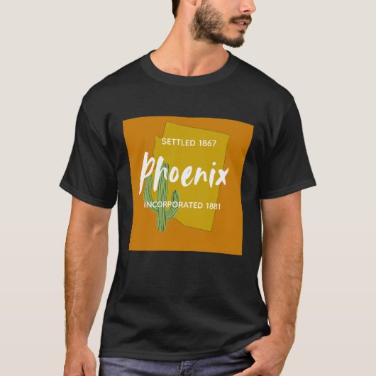 Phoenix, Arizona T-shirt (Voorkant)