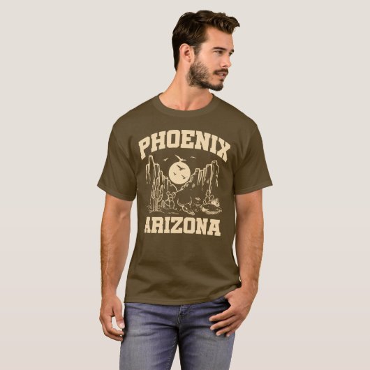 Phoenix, Arizona T-shirt (Voorkant volledig)