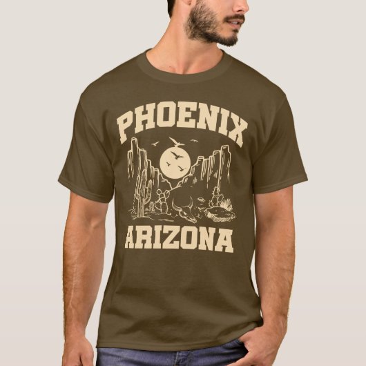 Phoenix, Arizona T-shirt (Voorkant)