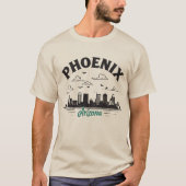 Phoenix Arizona T-shirt (Voorkant)