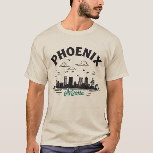 Phoenix Arizona T-shirt (Voorkant)