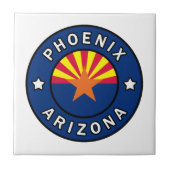 Phoenix Arizona Tegeltje (Voorkant)