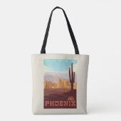 Phoenix, Arizona Tote Bag (Achterkant)