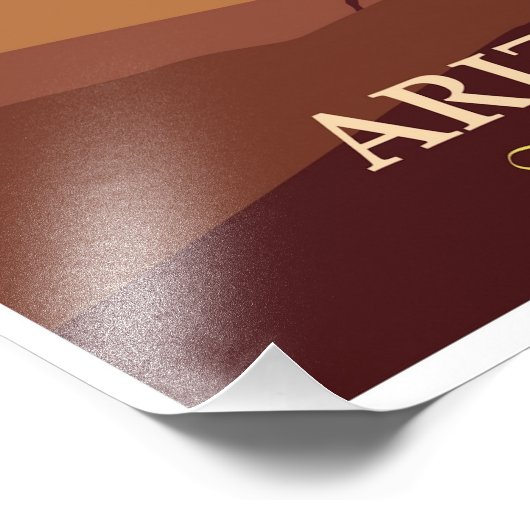 Phoenix Arizona Travel Poster (Hoek)