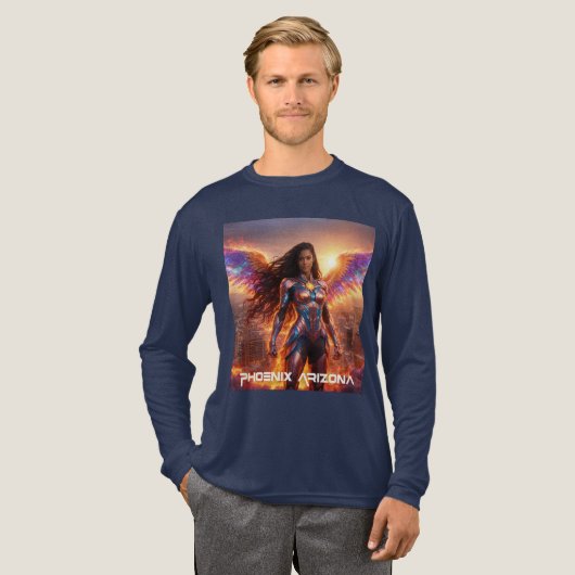 PHOENIX - ARIZONA Tri-Blend SHIRT (Voorkant)