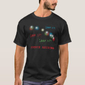 Phoenix Arizona UFO Lights Tshirt (Voorkant)
