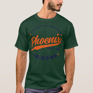 Phoenix Arizona Valley van de zon kleur Ci T-shirt