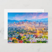Phoenix, Arizona, Verenigde Staten Briefkaart (Voorkant / Achterkant)