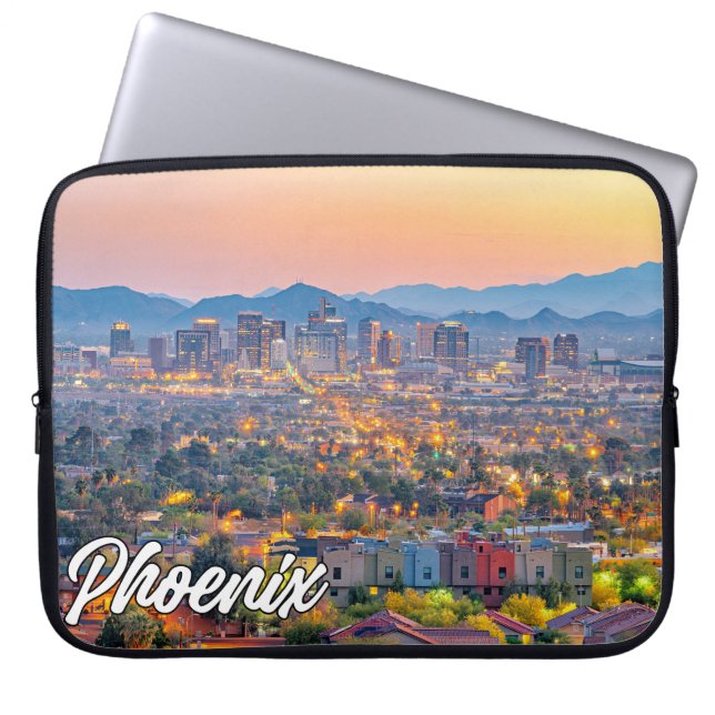 Phoenix, Arizona, Verenigde Staten Laptop Sleeve (Voorkant)