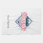 Phoenix Arizona Verenigde Staten Skyline  Verenigd Theedoek (Horizontaal)