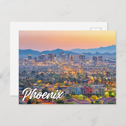 Phoenix, Arizona, VS Briefkaart (Voorkant / Achterkant)