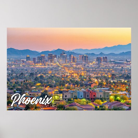 Phoenix, Arizona, VS Poster (Voorkant)