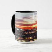 Phoenix, AZ bij zonsondergang Mok (Voorkant links)