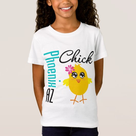 Phoenix AZ Chick T-shirt (Voorkant)