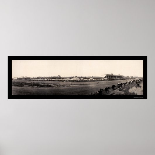 Phoenix AZ Fairground Photo 1908 Poster (Voorkant)