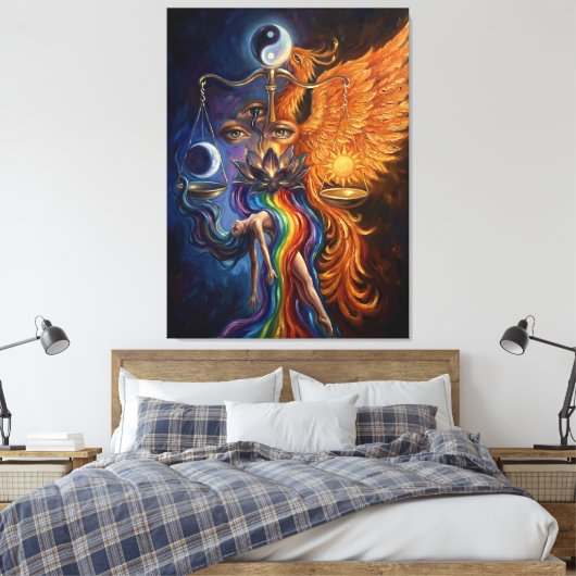 Phoenix Balance Canvas (Insitu (Slaapkamer))