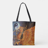 Phoenix Balance Spiritual Tote Bag (Achterkant)