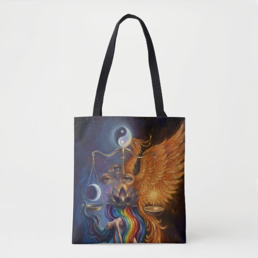 Phoenix Balance Spiritual Tote Bag (Voorkant)