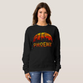 Phoenix Basketbal T-shirt B-Ball Arizona City Suns (Voorkant volledig)
