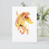 Phoenix Bedankkaart (Staand voorkant)
