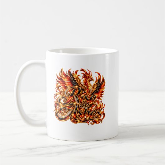 Phoenix-beker 'Rise From Ashes' Koffiemok (Links)