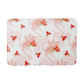 Phoenix Bird and Phoenix Flower Seamless Pattern Badmat (Voorkant)