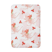 Phoenix Bird and Phoenix Flower Seamless Pattern Badmat (Voorkant Verticaal)