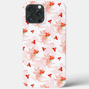 Phoenix Bird and Phoenix Flower Seamless Pattern Case-Mate iPhone Case