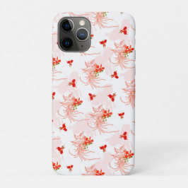 Phoenix Bird and Phoenix Flower Seamless Pattern Case-Mate iPhone Case