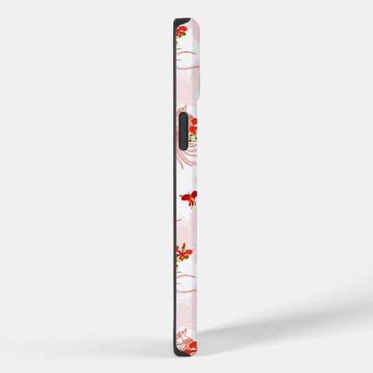 Phoenix Bird and Phoenix Flower Seamless Pattern Case-Mate iPhone Case (Achterkant / Rechts)