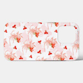 Phoenix Bird and Phoenix Flower Seamless Pattern Case-Mate iPhone Case (Achterkant (horizontaal))