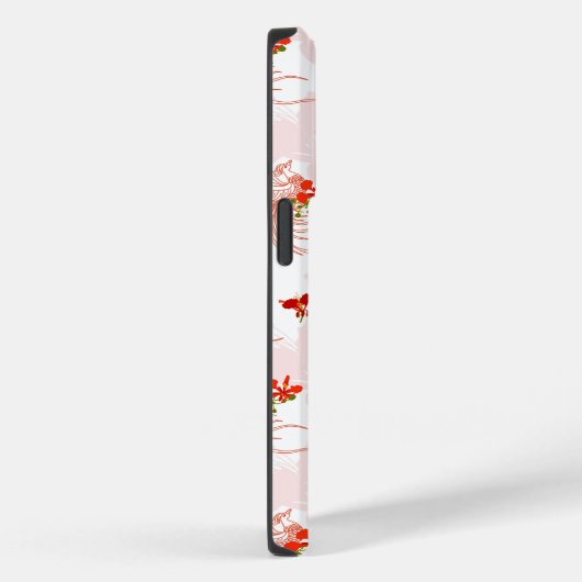 Phoenix Bird and Phoenix Flower Seamless Pattern Case-Mate iPhone Case (Achterkant / Rechts)