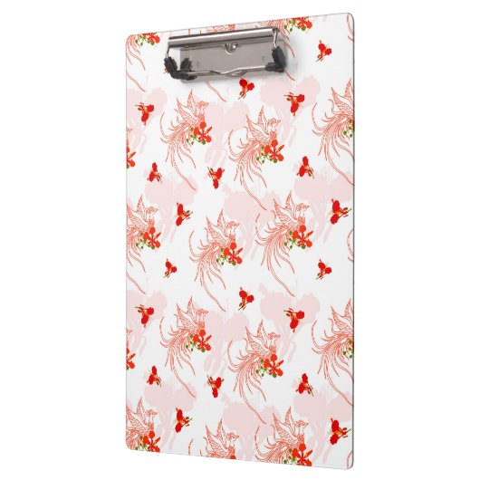 Phoenix Bird and Phoenix Flower Seamless Pattern Klembord (Links)