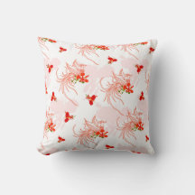 Phoenix Bird and Phoenix Flower Seamless Pattern