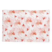 Phoenix Bird and Phoenix Flower Seamless Pattern Kussensloop (Achterkant)