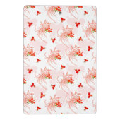 Phoenix Bird and Phoenix Flower Seamless Pattern Mini Klembord (Achterkant)