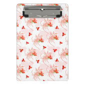 Phoenix Bird and Phoenix Flower Seamless Pattern Mini Klembord (Voorkant)